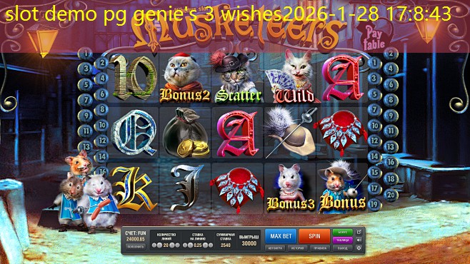 slot demo pg genie's 3 wishes slot demo pg genie's 3 wishes